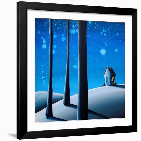 Country Lights - The Frost-Cindy Thornton-Framed Art Print