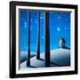 Country Lights - The Frost-Cindy Thornton-Framed Art Print