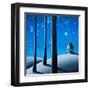 Country Lights - The Frost-Cindy Thornton-Framed Art Print