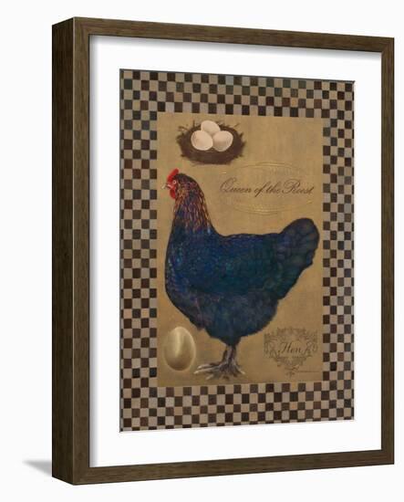 Country Living Hen-Luanne D'Amico-Framed Art Print