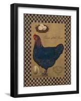 Country Living Hen-Luanne D'Amico-Framed Art Print