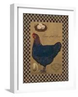 Country Living Hen-Luanne D'Amico-Framed Art Print