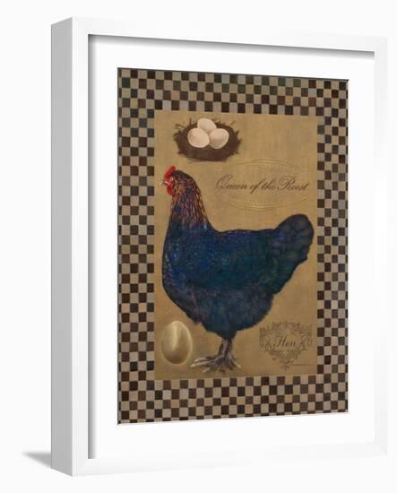 Country Living Hen-Luanne D'Amico-Framed Art Print