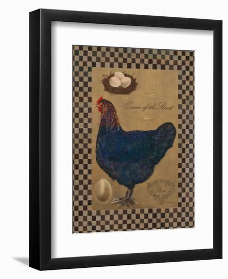 Country Living Hen-Luanne D'Amico-Framed Art Print