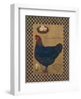 Country Living Hen-Luanne D'Amico-Framed Art Print