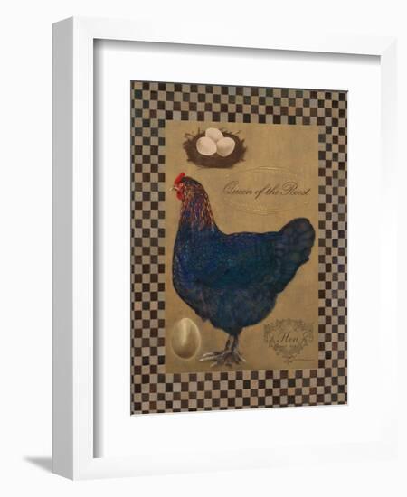 Country Living Hen-Luanne D'Amico-Framed Art Print