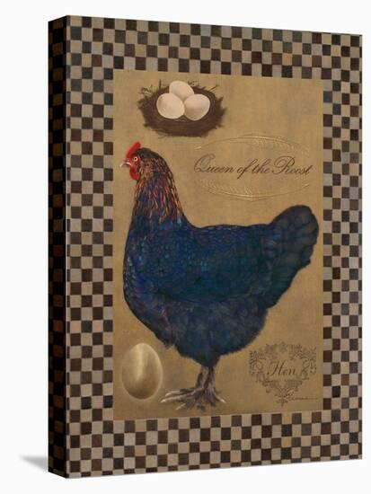 Country Living Hen-Luanne D'Amico-Stretched Canvas