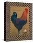 Country Living Rooster-Luanne D'Amico-Stretched Canvas