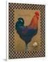 Country Living Rooster-Luanne D'Amico-Framed Art Print