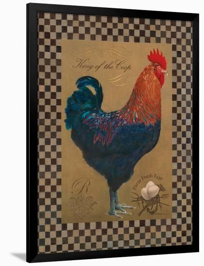 Country Living Rooster-Luanne D'Amico-Framed Art Print