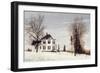 Country Manor House-David Knowlton-Framed Giclee Print