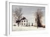 Country Manor House-David Knowlton-Framed Giclee Print