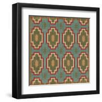 Country Mood Tile III-James Wiens-Framed Art Print