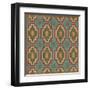 Country Mood Tile III-James Wiens-Framed Art Print