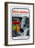 Country Music, Marty Robbins, Tammy Wynette, 1972-null-Framed Art Print