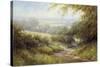 Country Path-Hilary Scoffield-Stretched Canvas