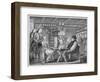 Country Pharmacist Michel Schuppart Examines the Urine of a Female Patient-Huyot-Framed Art Print