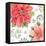 Country Poinsettias III-Daphne Brissonnet-Framed Stretched Canvas