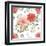 Country Poinsettias Step 01A-Daphne Brissonnet-Framed Art Print