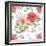 Country Poinsettias Step 01A-Daphne Brissonnet-Framed Art Print