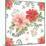 Country Poinsettias Step 01A-Daphne Brissonnet-Mounted Art Print