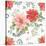 Country Poinsettias Step 01C-Daphne Brissonnet-Stretched Canvas