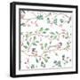 Country Poinsettias Step 03A-Daphne Brissonnet-Framed Art Print