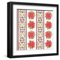 Country Poinsettias Step 06A-Daphne Brissonnet-Framed Art Print