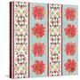 Country Poinsettias Step 06B-Daphne Brissonnet-Stretched Canvas