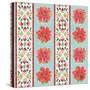 Country Poinsettias Step 06B-Daphne Brissonnet-Stretched Canvas