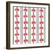 Country Poinsettias Step 08A-Daphne Brissonnet-Framed Art Print