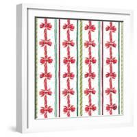 Country Poinsettias Step 08A-Daphne Brissonnet-Framed Art Print