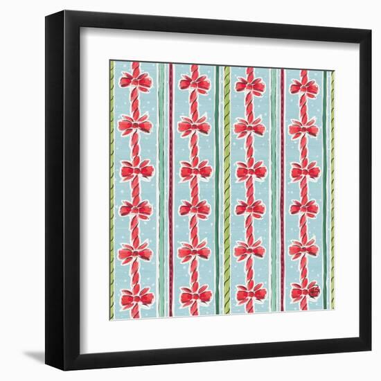 Country Poinsettias Step 08B-Daphne Brissonnet-Framed Art Print