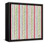 Country Poinsettias Step 09A-Daphne Brissonnet-Framed Stretched Canvas