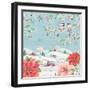 Country Poinsettias VI-Daphne Brissonnet-Framed Art Print