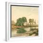 Country Pond 3-Stellar Design Studio-Framed Art Print