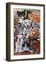 Country Pups and Kittens II-Jenny Newland-Framed Giclee Print