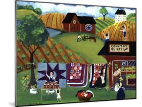 Country Quilts Jam-Cheryl Bartley-Mounted Giclee Print