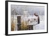 Country Red-Michael Budden-Framed Giclee Print