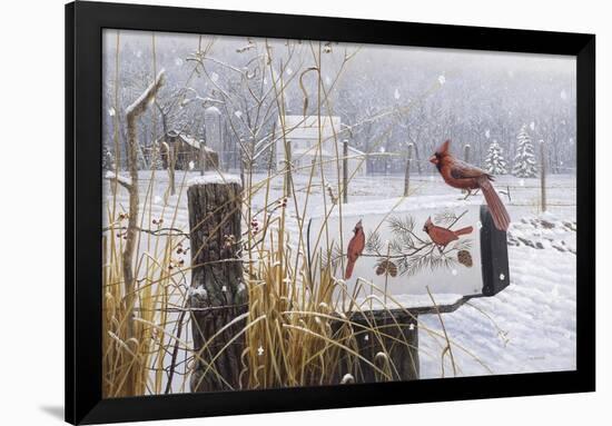 Country Red-Michael Budden-Framed Giclee Print