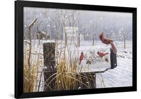 Country Red-Michael Budden-Framed Giclee Print
