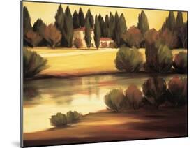 Country Reflections-Tim Howe-Mounted Giclee Print