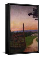 Country Road, 1912-Harald Oscar Sohlberg-Framed Stretched Canvas