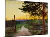 Country Road, 1916-Harald Oscar Sohlberg-Mounted Giclee Print