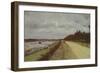 Country Road Along the Ofanto, 1870-Giuseppe De Nittis-Framed Giclee Print