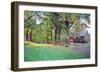 Country Road and Farmhouse-George Oze-Framed Photographic Print