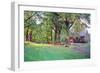 Country Road and Farmhouse-George Oze-Framed Photographic Print