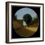 Country Road by a House-Goffredo Wals-Framed Giclee Print