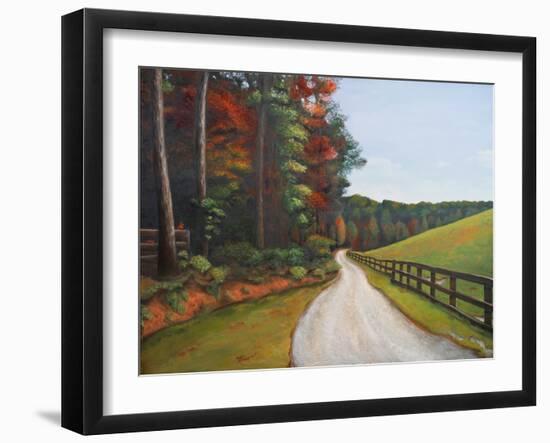 Country Road I-Tiffany Hakimipour-Framed Art Print