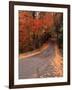 Country Road in Autumn, Vermont, USA-Charles Sleicher-Framed Photographic Print